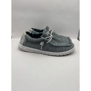 Hey Dude Wally Sox Blue Slip On Shoes Men Size 9